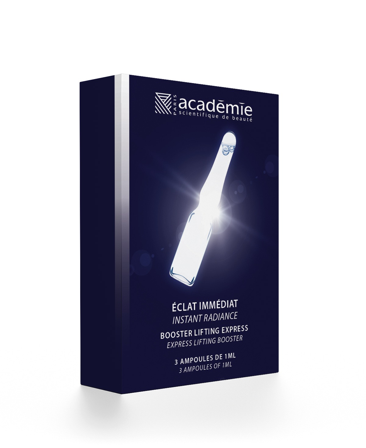 RADIANCE Eclat Immediat-meigialus ampullid, mis annab kohese sära ja efekti 3 x 1 ml