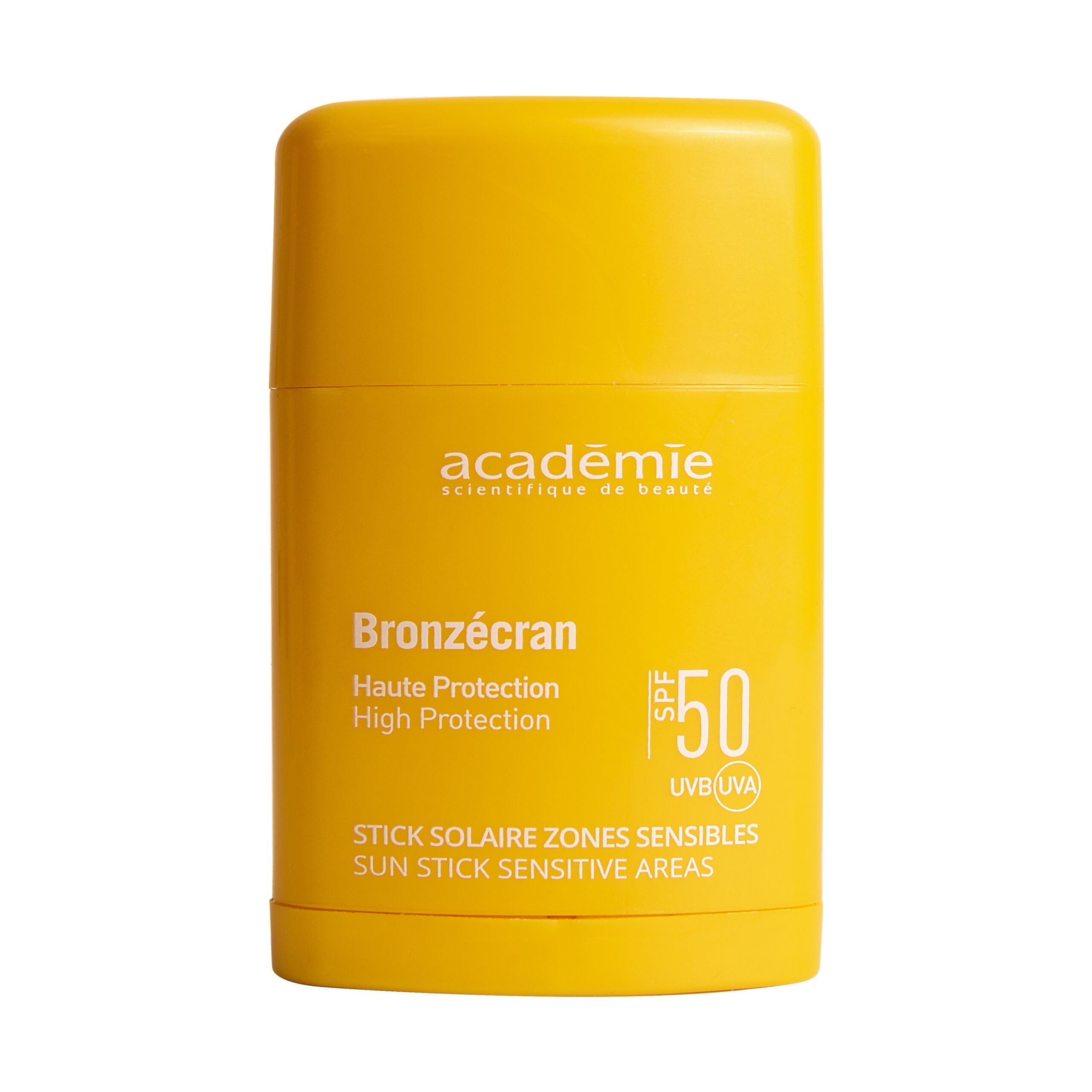 Bronzecran Stick Solaire Zones Sensibles SPF 50+ – päikesekaitse pulk õrnadele piirkondadele 10ml