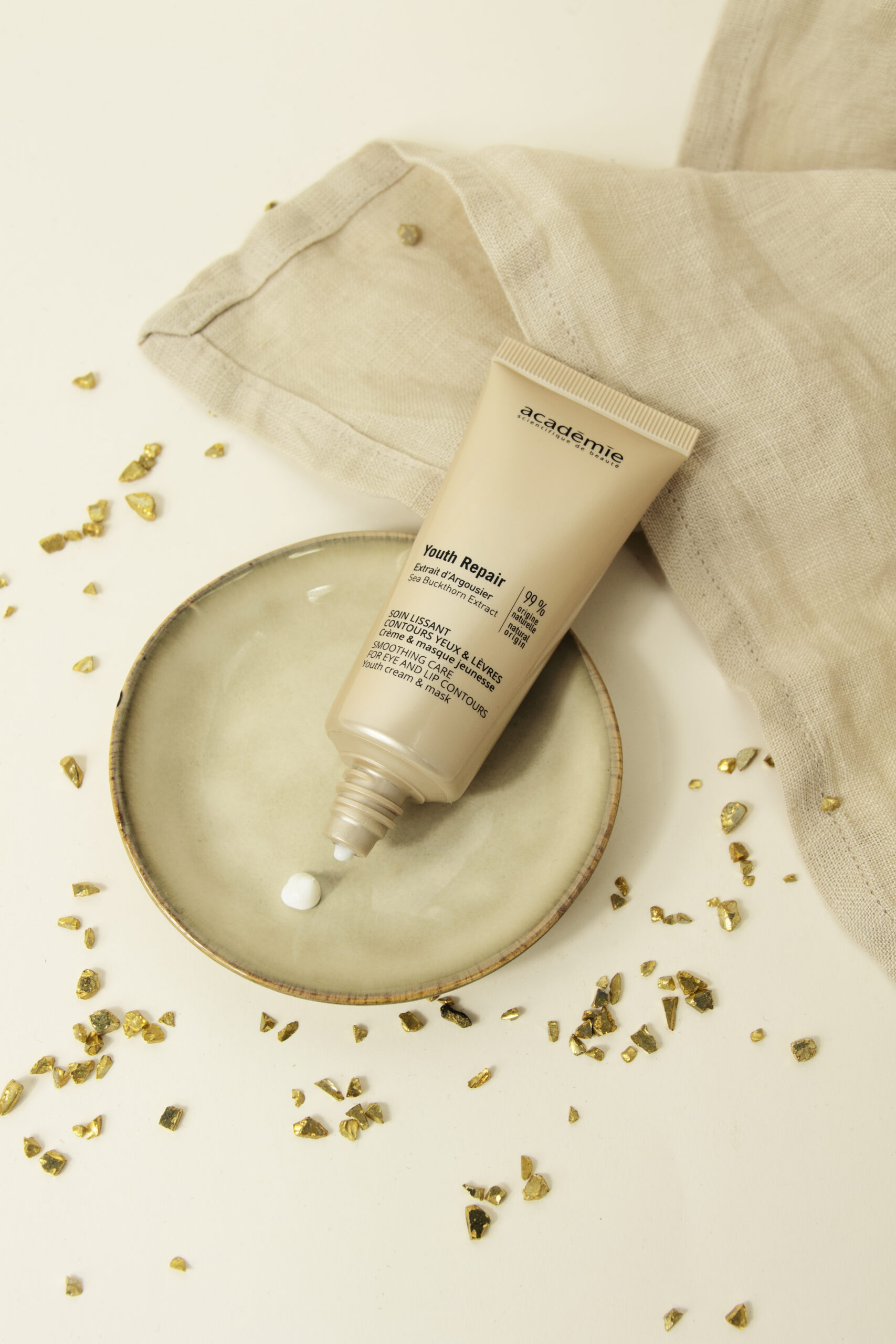 Youth Repair Soin Lissant Contours Yeux & Lèvres silma- ja huuleümbruse kortse siluv silmakreem ja mask 40ml - Image 2