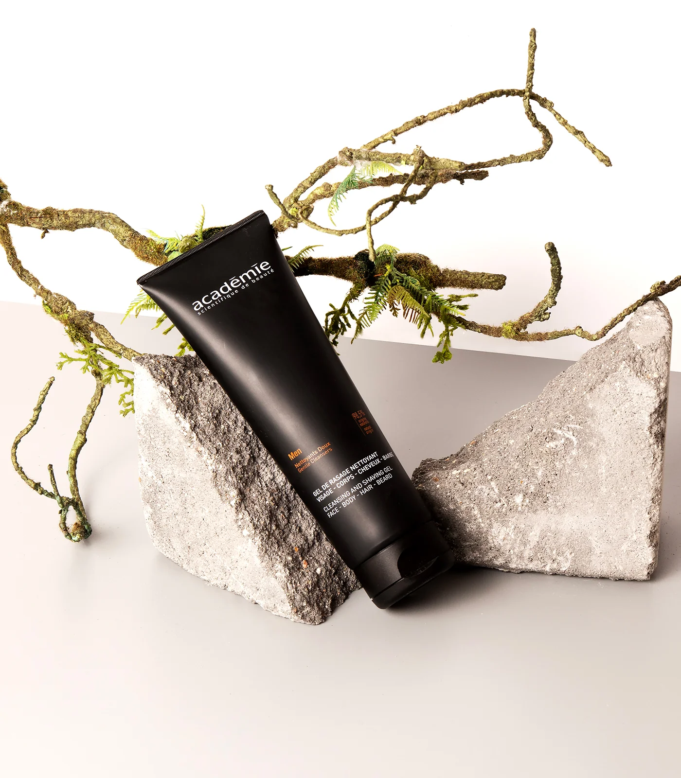 MEN Gel de Rasage Nettoyant- näopuhastus- ja raseerimisgeel meestele 250ml - Image 2