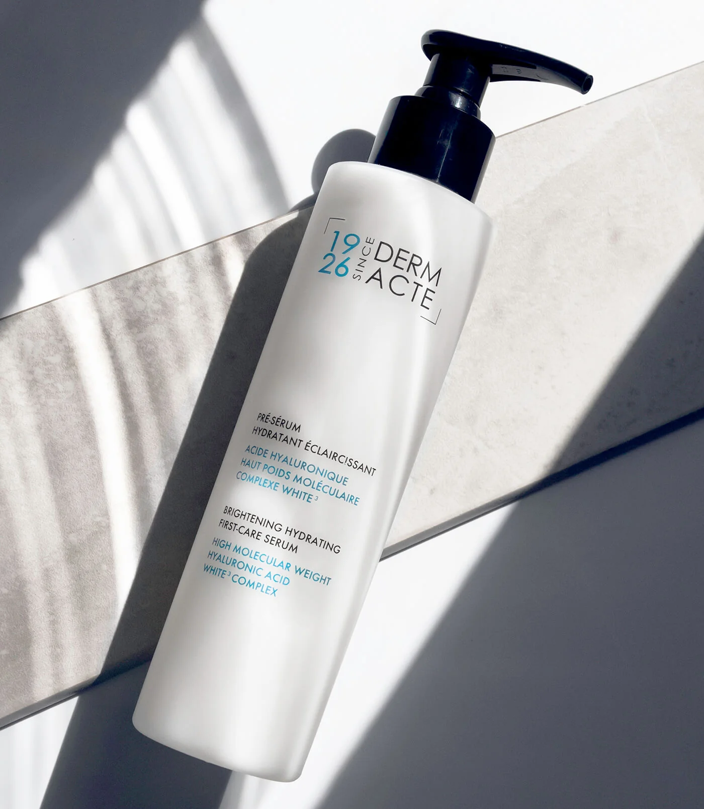 Derm Acte Pré-Sérum Hydratant Eclaircissant, eriti intensiivselt niisutav ja jumet ühtlustav hüaluroonhappega seerum 200ml - Image 2