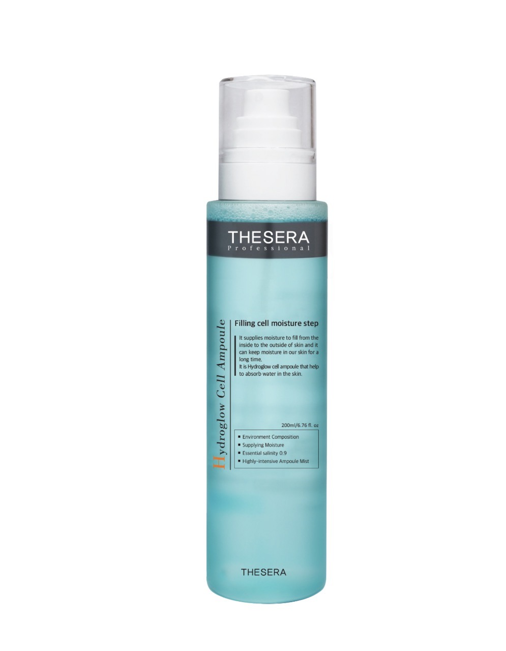 Thesera Hydroglow Cell Ampoule, nahka niisutav seerum 200ml